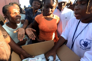 Declaración del PMA sobre la Respuesta Humanitaria al terremoto en Haití