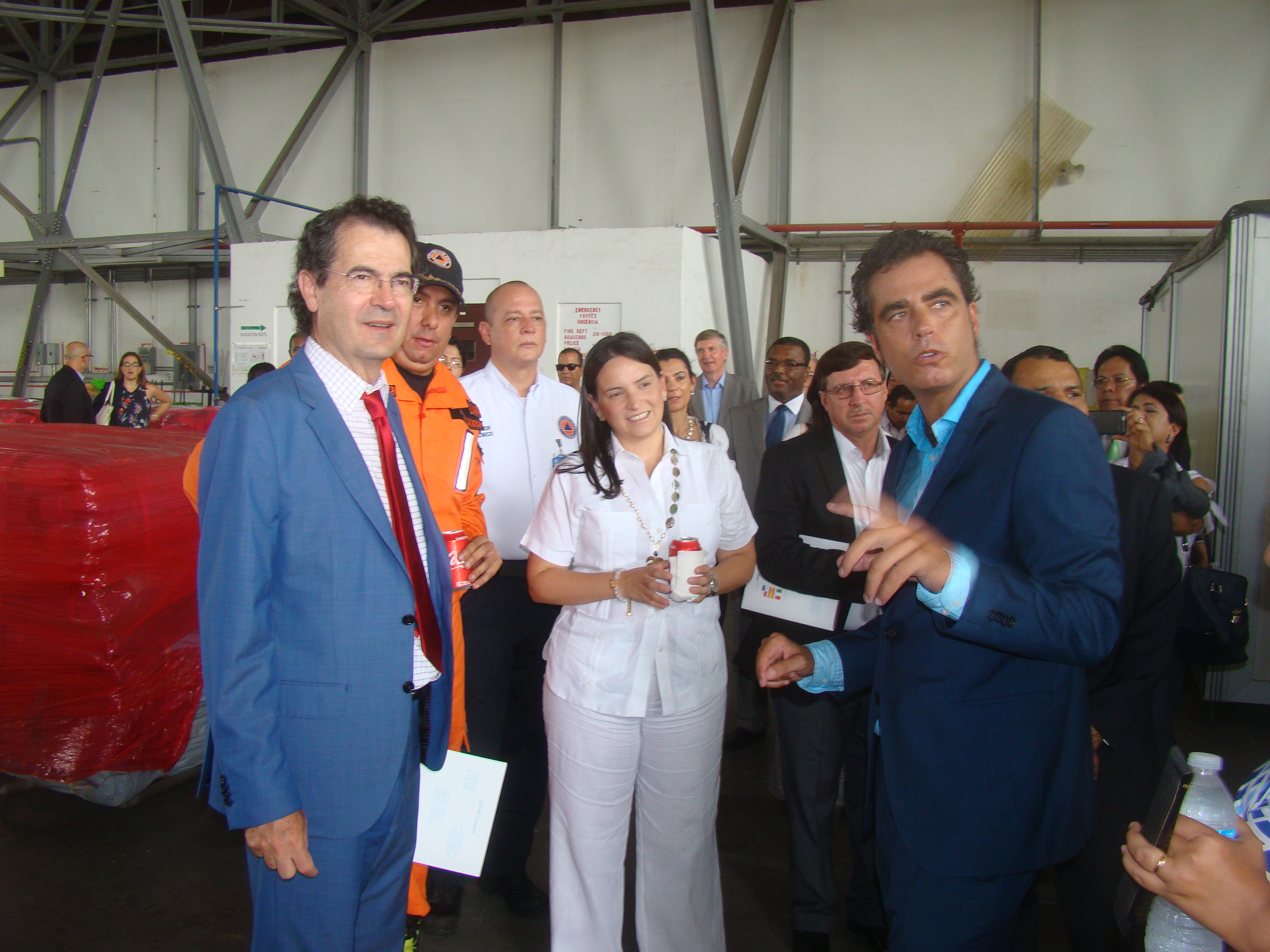 Gobierno de Panamá y PMA inauguran depósito humanitario temporal de UNHRD