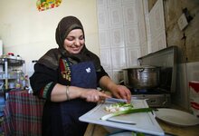 Cupones de ayuda en Palestina, más que comida