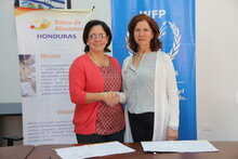 Importante Alianza de Cooperación entre el Programa Mundial de Alimentos y el Banco de Alimentos de Honduras