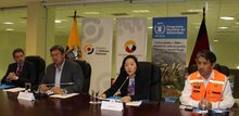 PMA transfiere al estado Ecuatoriano equipamiento logístico de respuesta a emergencia
