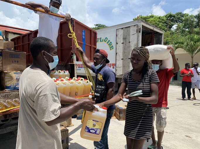 Haití: Más de 177.000 personas afectadas por el terremoto han recibido asistencia alimentaria