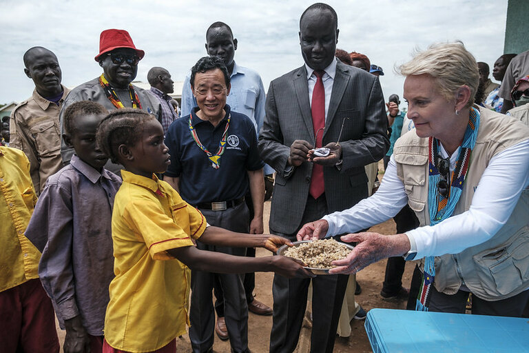 Los jefes de las agencias de alimentación y agricultura de la ONU instan a realizar mayores inversiones en Sudán del Sur para evitar una crisis alimentaria catastrófica