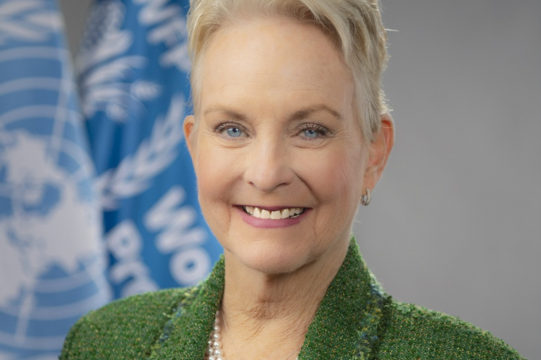 La Embajadora Cindy McCain asume la dirección del WFP en un momento crítico para la seguridad alimentaria mundial