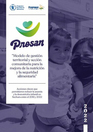 PROSAN: Modelo de gestión territorial y acción comunitaria para la mejora de la nutrición y la seguridad alimentaria