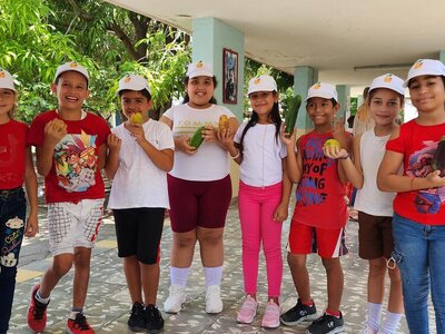 Niños en una escuela