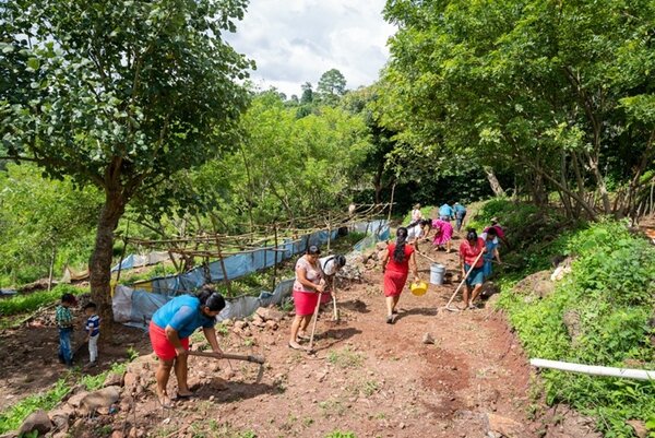 Mujeres agricultoras en Guatemala