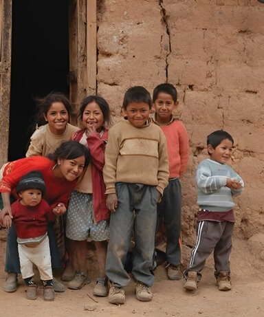 Children in Peru