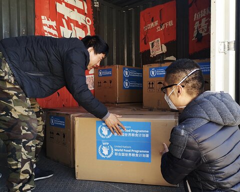 WFP envía equipos médicos para apoyar la respuesta de China al COVID-19