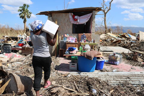 El recorrido de un kit de alimentos