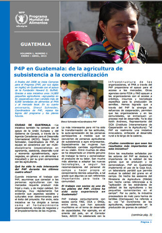 Guatemala: boletines informativos del 2013