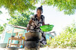 Olga Lima prepares lunch. WFP Esteban Barrera