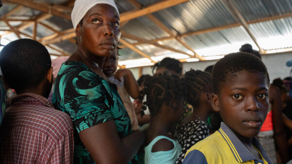 Centro de Salud en Puerto Príncipe. Foto: WFP/Maria Gallar