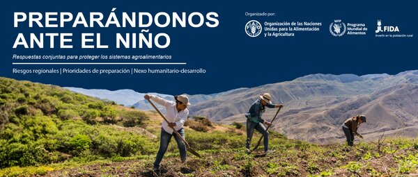 Invitación al evento preparándonos ante El Niño