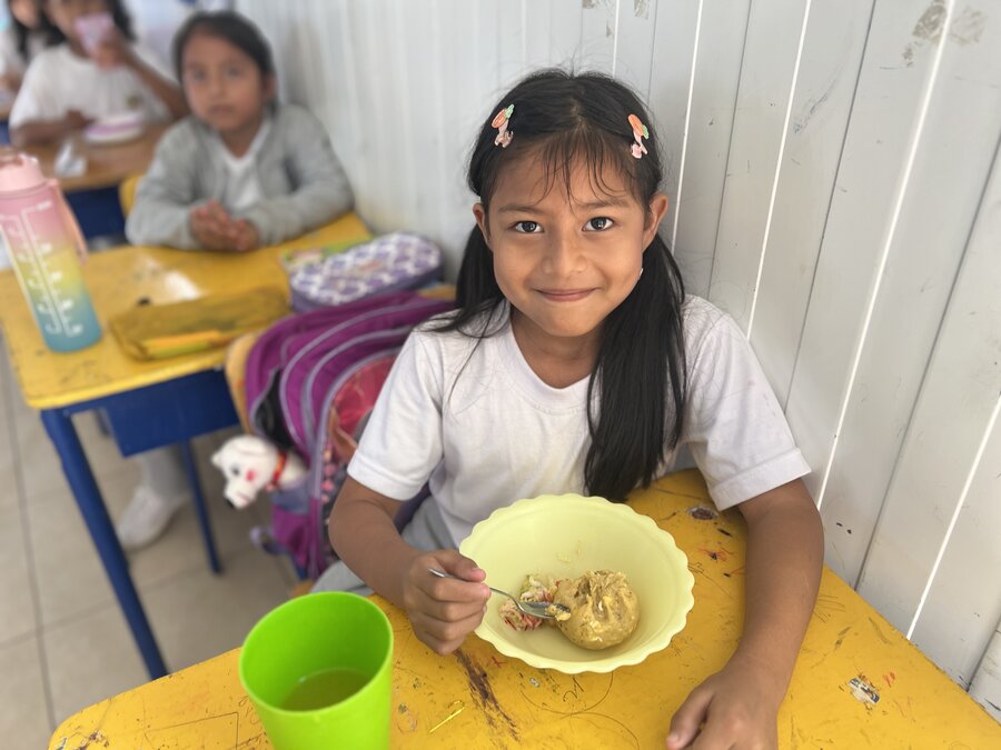 Niña ecuatoriana