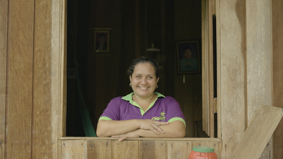 Lirio Lima, lideresa de pulpa Trinchera. Foto: WFP / Gustavo Vera