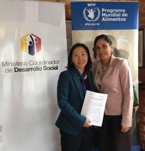 Ecuador: MCDS y PMA firman memorando de entendimiento para acordar líneas de cooperación mútua