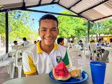 Comidas escolares en La Guajira, Colombia. Foto: WFP/Mónica León