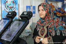 El PMA utiliza el escaneo del iris para asistir a los refugiados sirios en Jordania