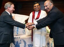 Brasil entrega donación al PMA en Sri Lanka