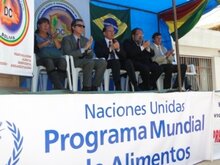 Brasil dona 500 TM de arroz al PMA en Bolivia