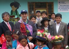 Perú: Embajador de Turquía y el PMA de misión en Ayacucho