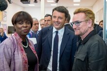Bono, Italia e Irlanda se expresan a favor de los sirios y de un mundo con hambre cero