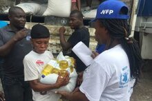 El PMA presta asistencia alimentaria a los supervivientes del huracán Matthew en Haití