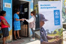 Programa de asistencia en efectivo. Foto: WFP Guatemala