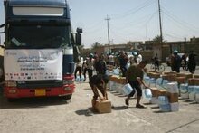 WFP distribuye alimentos a una ciudad del norte de Irak sitiada durante más de dos años