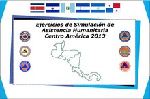 Países centroamericanos inician una serie de simulaciones de respuesta a emergencia y desastres