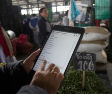 Promueven el uso de celulares y tablets para recopilar precios de alimentos en mercados