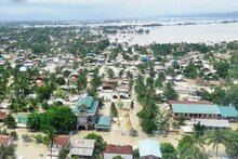El PMA responde a las inundaciones de Myanmar