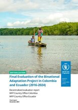 Colombia-Ecuador, proyecto binacional de adaptación (2016-2024): evaluación descentralizada