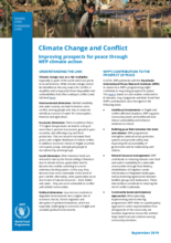 Cambio climático y conflicto