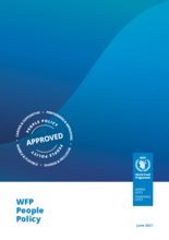 Política del WFP en materia de personal - Junio 2021