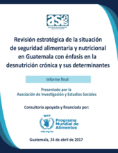 2017 - Food Security and Nutrition in Guatemala