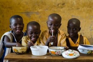 hambre infantil en áfrica