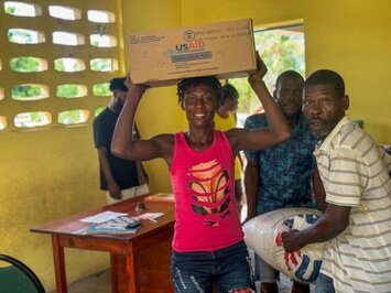 Distribución de alimentos