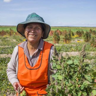 Mujer agricultora