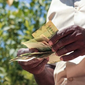 Cash assistance. WFP / Hani Saleh