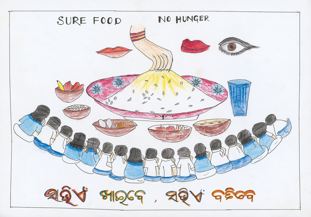 “El futuro empieza con comida” — Niños de todo el mundo participan en